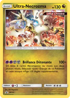Carte Pokémon Ultra-Necrozma #SM165 — Promos Soleil et Lune