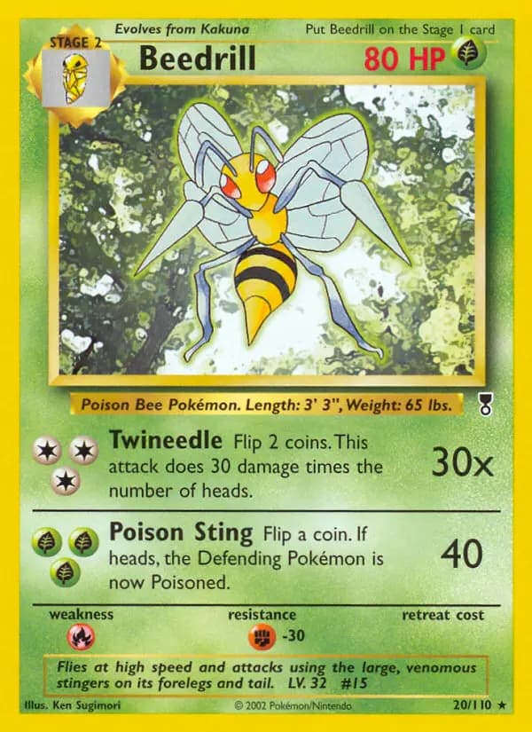 Beedrill #20 — Legendary Collection