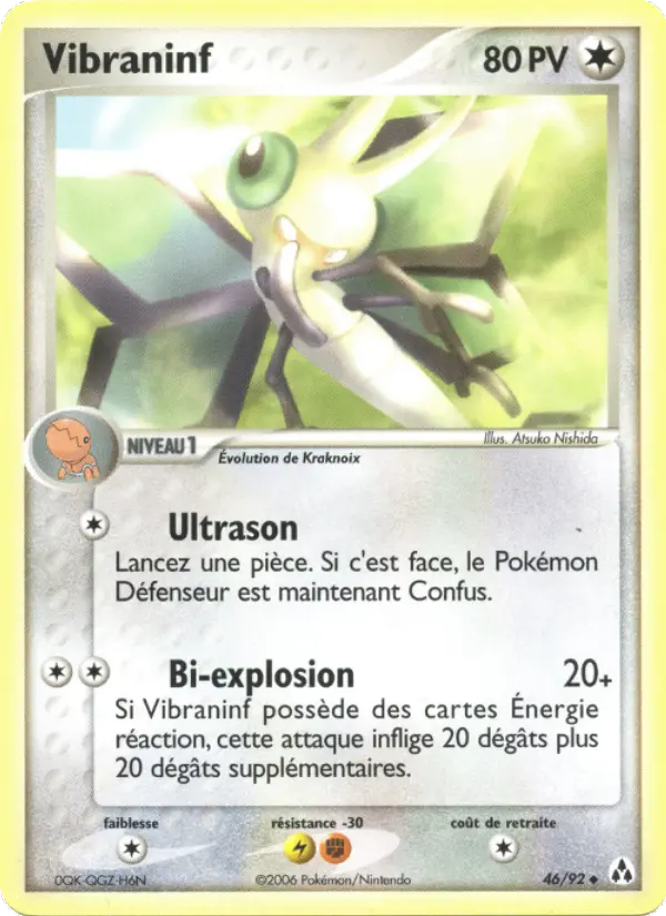 Carte Pokémon Vibraninf #46 — Créateurs de Légendes