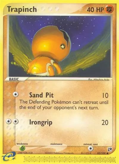 Trapinch #82 — Sandstorm