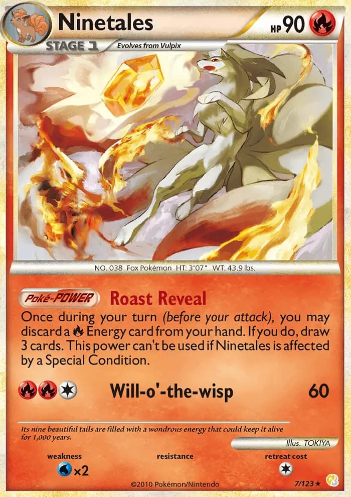 Ninetales #7 — HeartGold SoulSilver