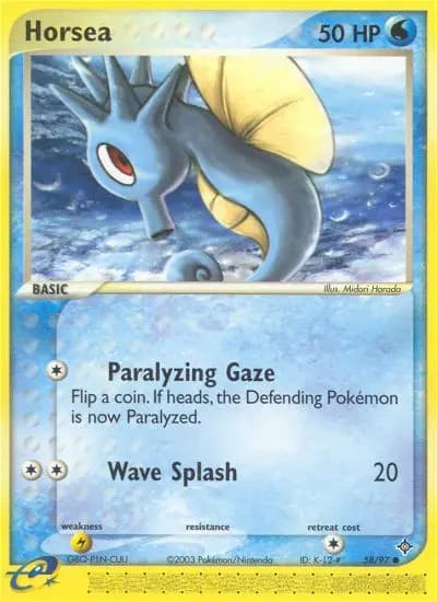 Horsea #58 — Dragon