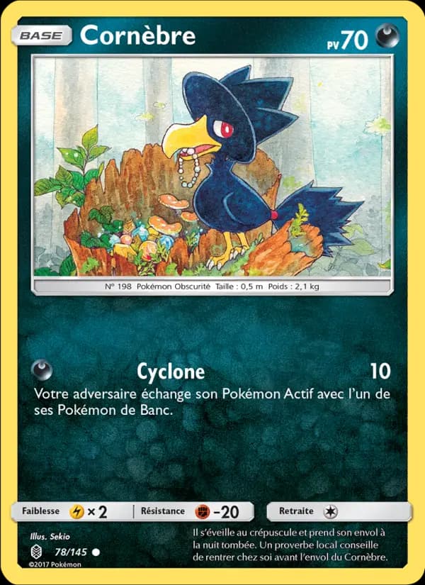 Carte Pokémon Cornèbre #78 — Gardiens Ascendants
