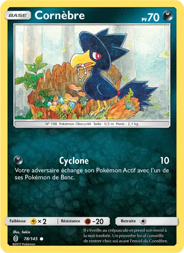 Carte Pokémon Cornèbre #78 — Gardiens Ascendants