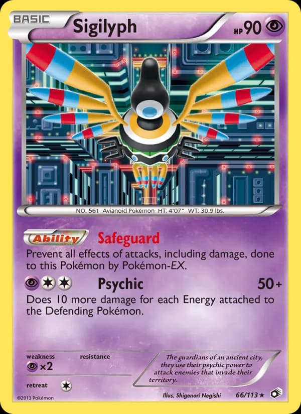 Sigilyph #66 — Legendary Treasures