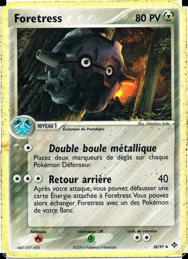 Carte Pokémon Foretress #28 — Dragon