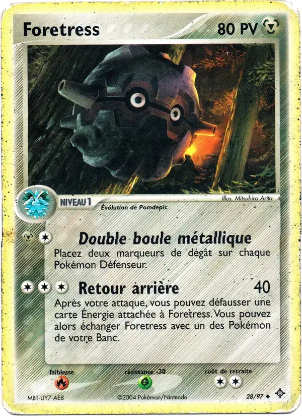 Carte Pokémon Foretress #28 — Dragon