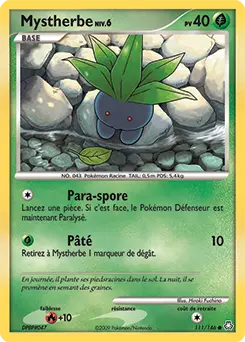 Carte Pokémon Mystherbe #111 — Éveil des Légendes