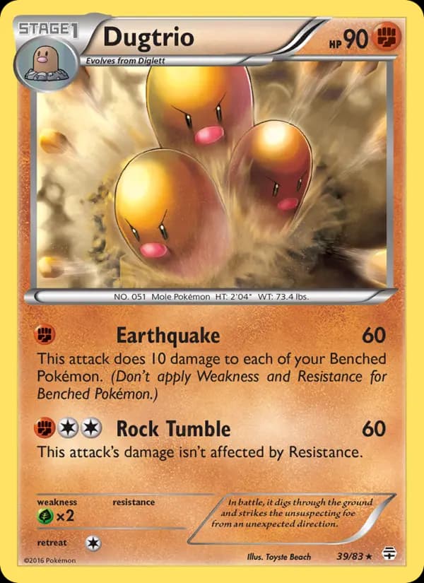 Dugtrio #39 — Generations