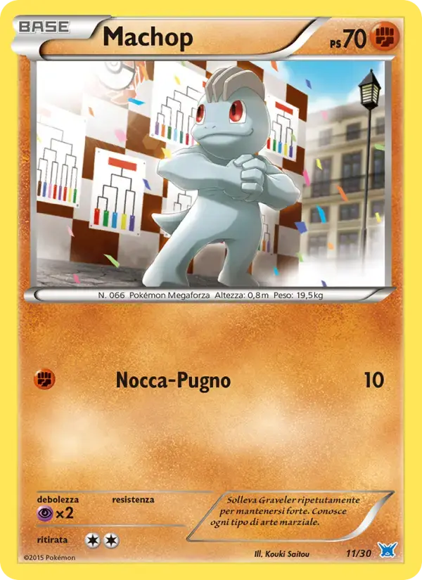 Carte Pokémon Machoc #11 — Kit du Dresseur XY (Latios)