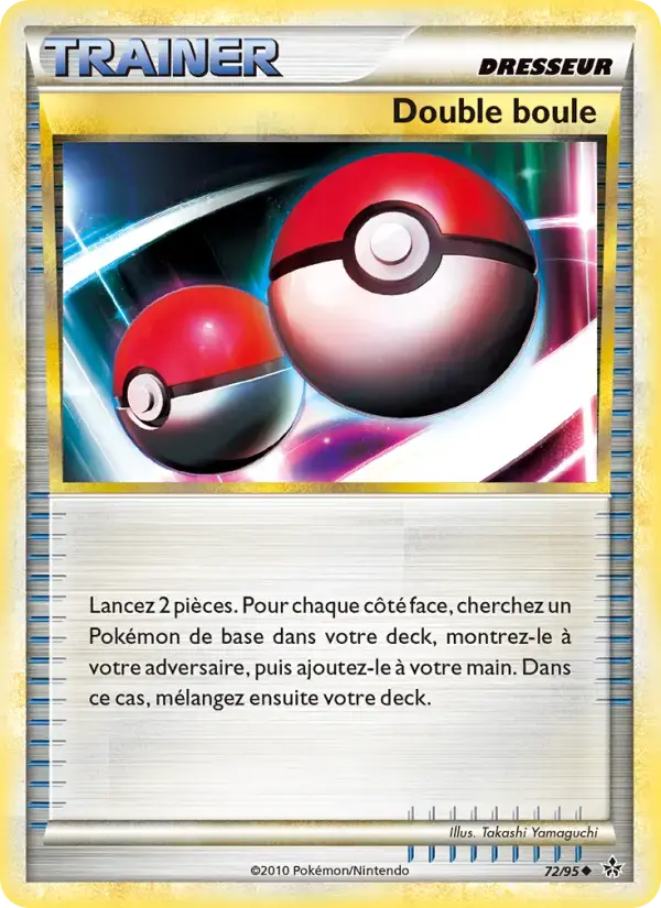 Carte Pokémon Double boule #72 — Déchaînement
