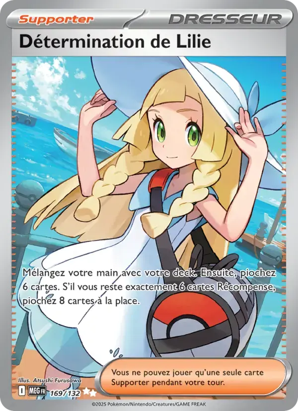 Carte Pokémon Détermination de Lilie #169 — Méga-Évolution