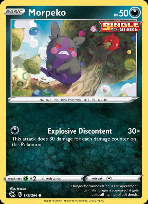 Morpeko #179 — Fusion Strike