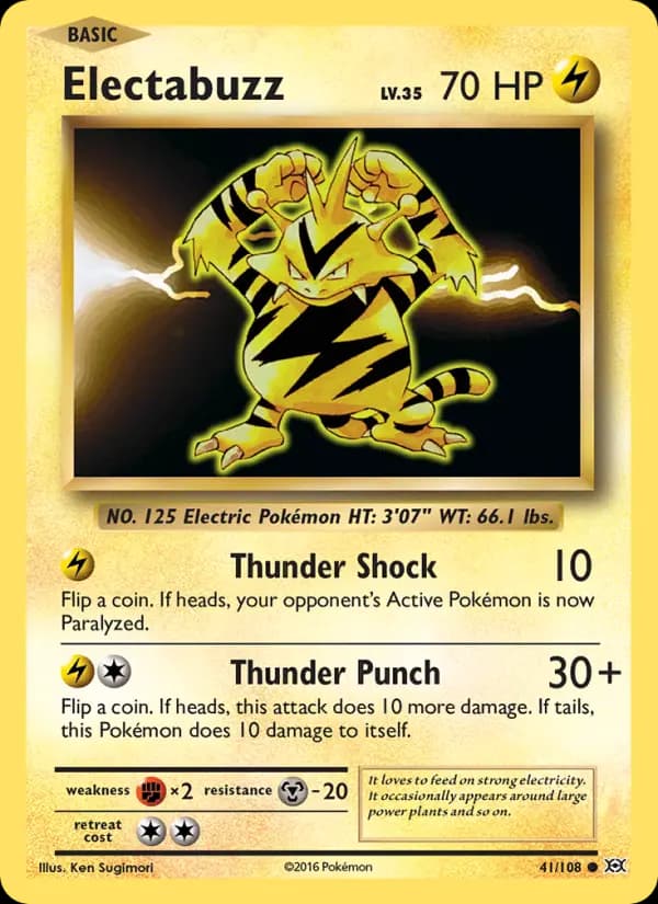 Electabuzz #41 — Evolutions