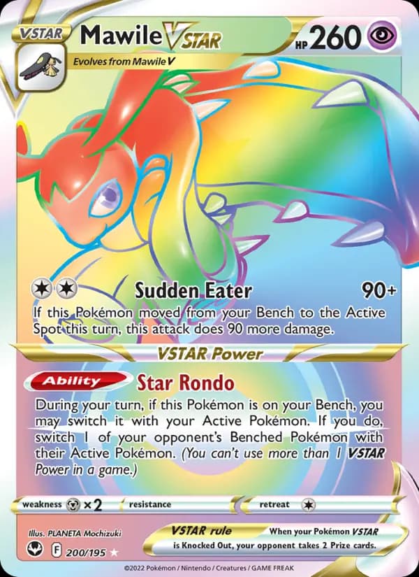 Mawile VSTAR #200 — Silver Tempest