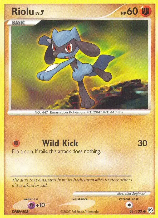 Riolu #61 — Diamond & Pearl