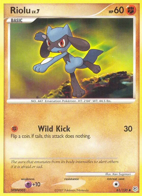 Riolu #61 — Diamond & Pearl