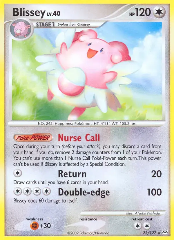 Blissey #22 — Platinum