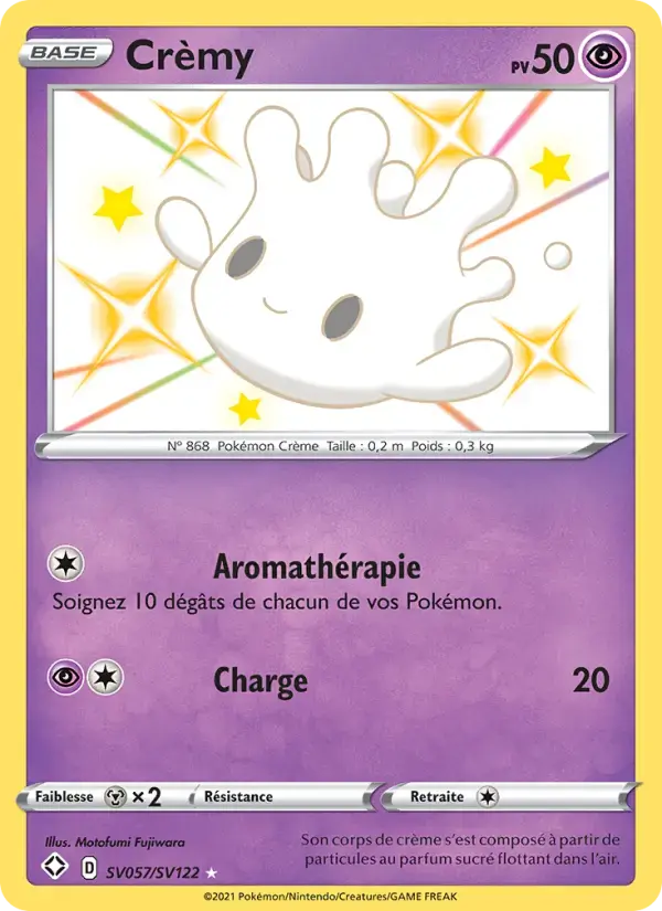 Carte Pokémon Crèmy #SV057 — Destinées Radieuses