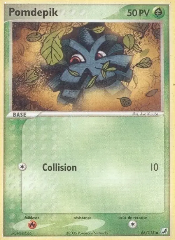 Carte Pokémon Pomdepik #66 — Forces Cachées