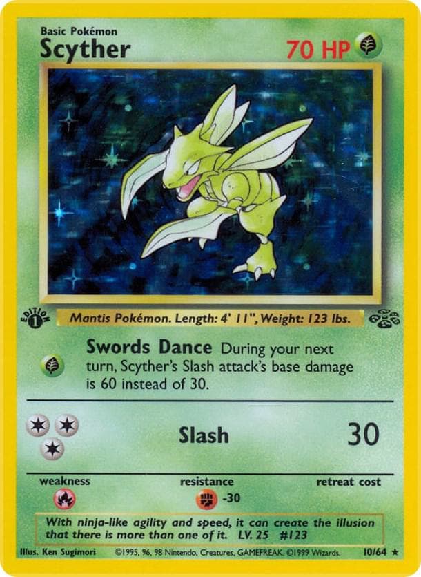 Carte Pokémon Insécateur #10 — Jungle