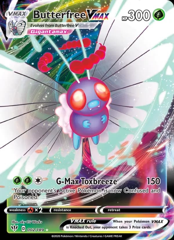 Butterfree VMAX #2 — Darkness Ablaze
