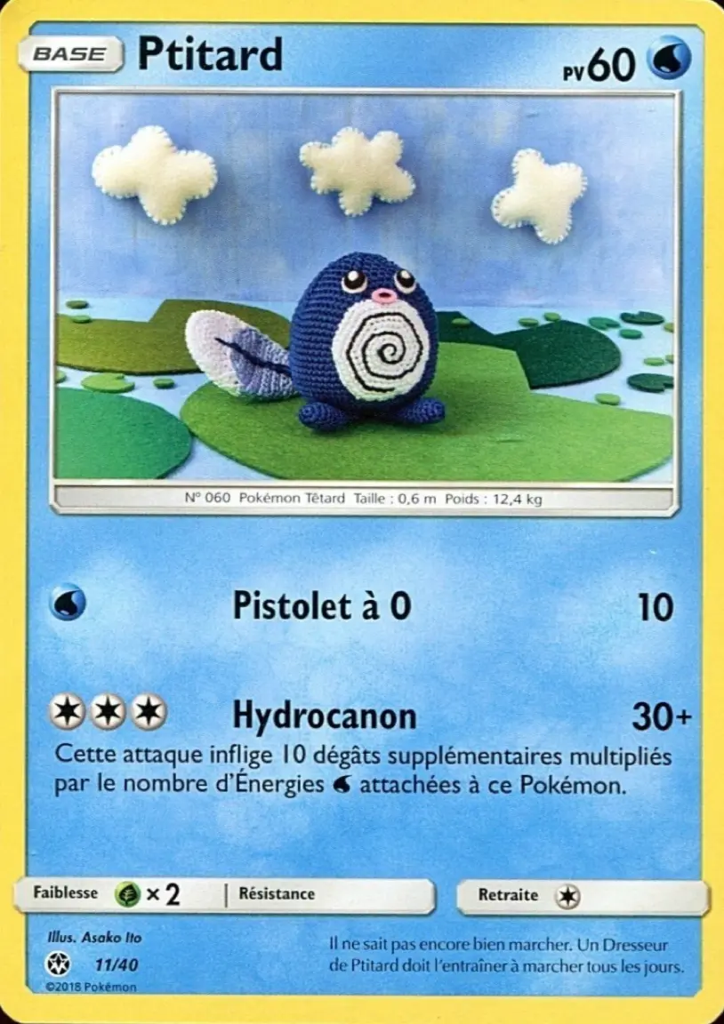 Carte Pokémon Ptitard #11 — 2018 Promo McDonald's
