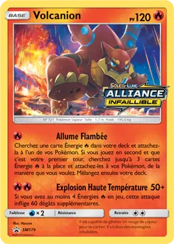 Carte Pokémon Volcanion #SM179 — Promos Soleil et Lune