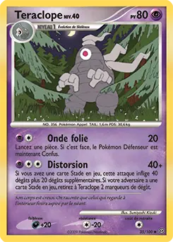 Carte Pokémon Teraclope #35 — Tempête