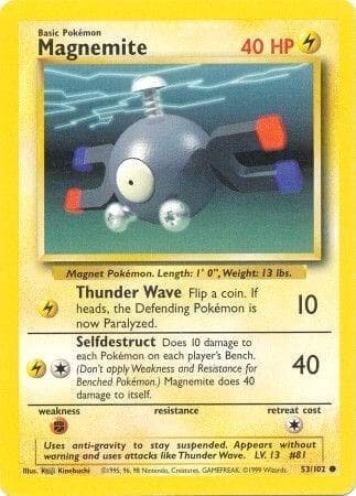 Magnemite #53 — Base Set