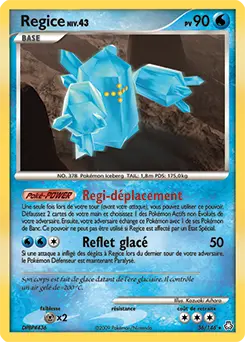 Carte Pokémon Regice #36 — Éveil des Légendes