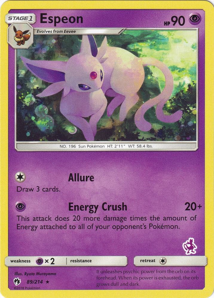 Espeon #089 Stamp — Lost Thunder