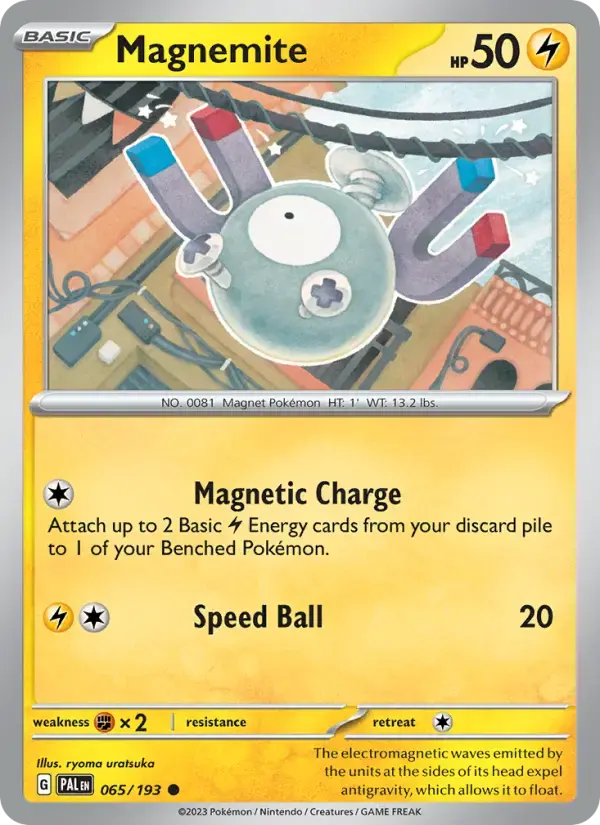 Magnemite #065 — Paldea Evolved