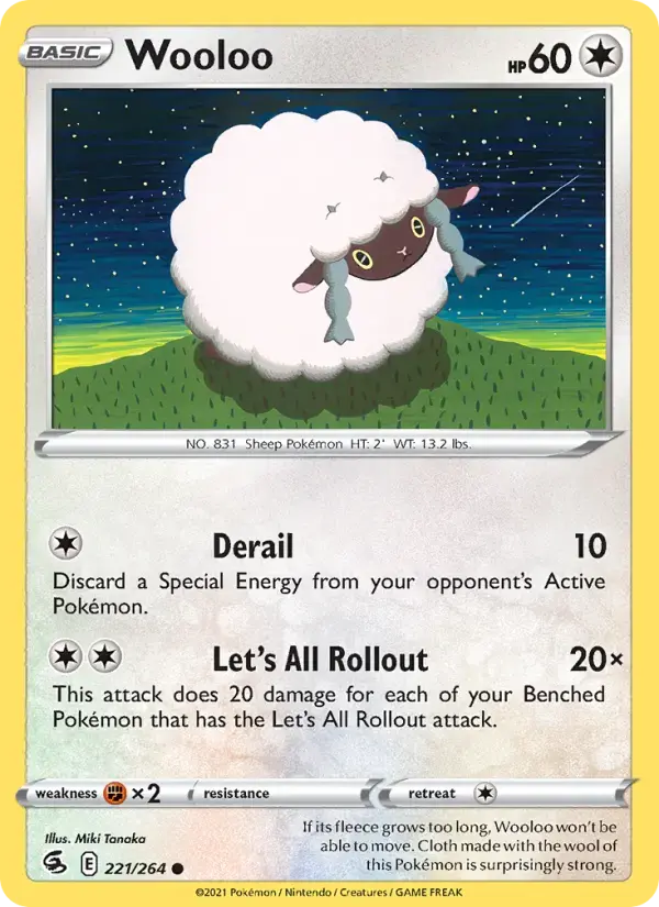 Wooloo #221 — Fusion Strike