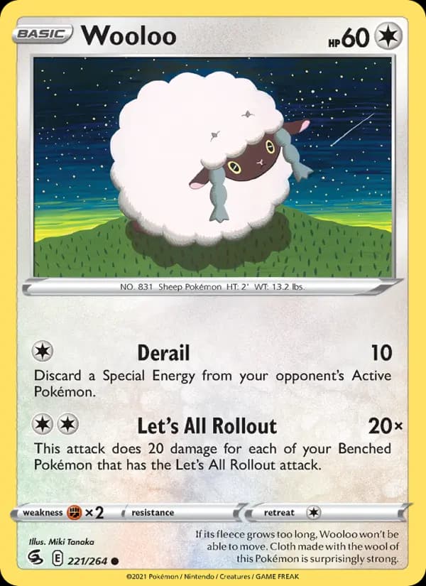 Wooloo #221 — Fusion Strike