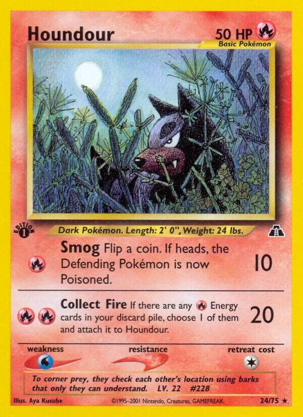 Houndour #24 — Neo Discovery