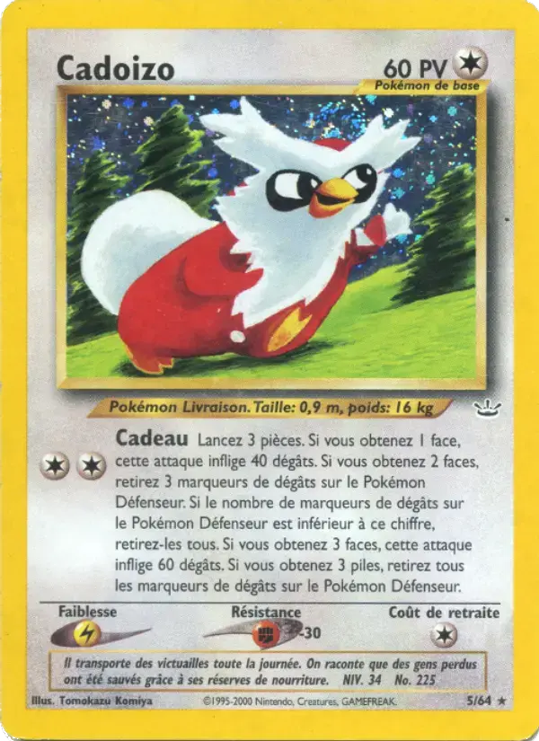 Carte Pokémon Cadoizo #5 — Neo Revelation