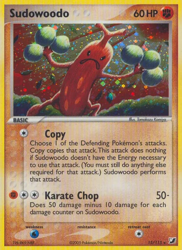 Sudowoodo #15 — Unseen Forces