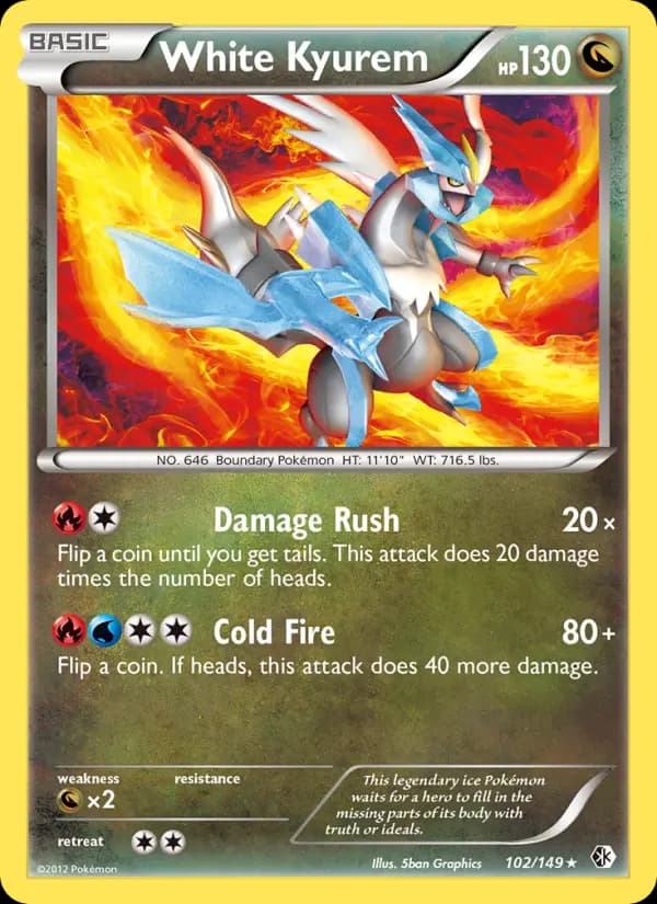 White Kyurem #102 — Boundaries Crossed