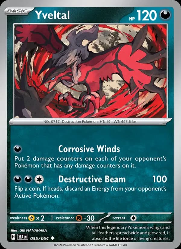Yveltal #035 — Shrouded Fable