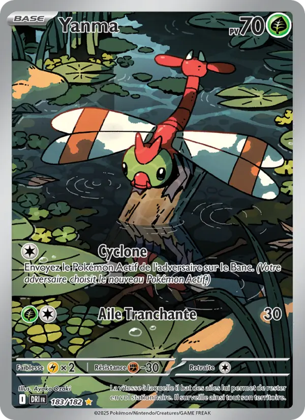 Carte Pokémon Yanma #183 — Rivalités Destinées