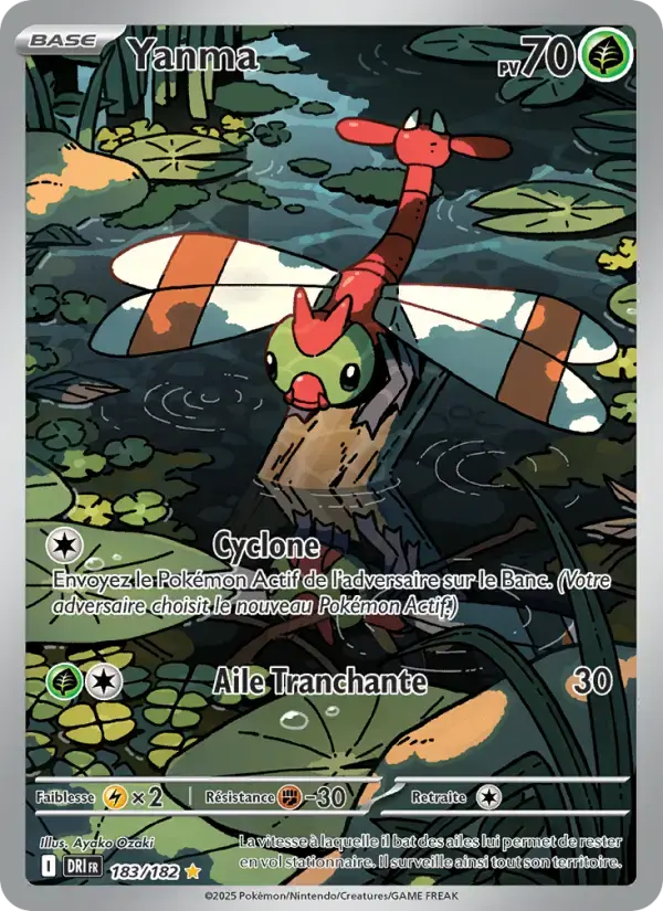 Carte Pokémon Yanma #183 — Rivalités Destinées