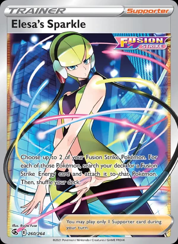 Elesa's Sparkle #260 — Fusion Strike