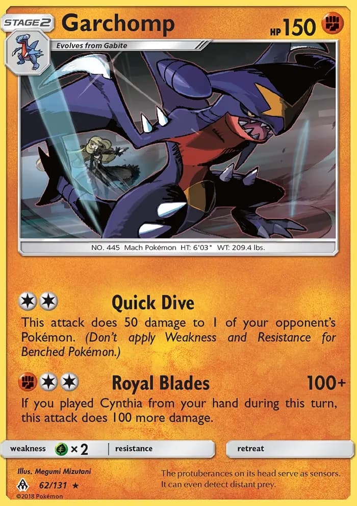 Garchomp #62 — Forbidden Light