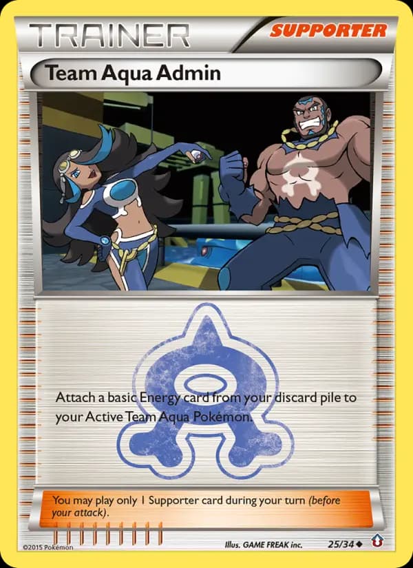 Team Aqua Admin #25 — Double Crisis