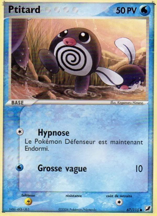 Carte Pokémon Ptitard #67 — Forces Cachées