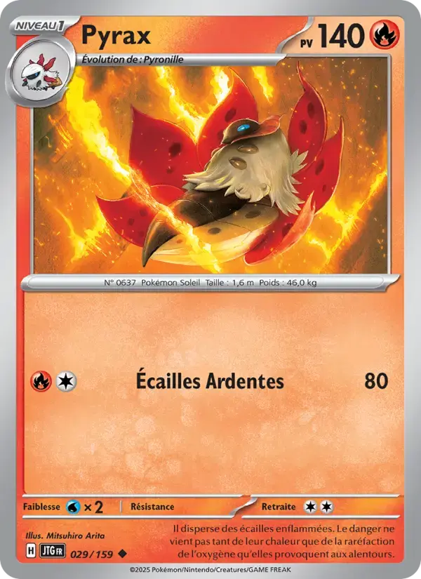 Carte Pokémon Pyrax #029 — Aventures Ensemble