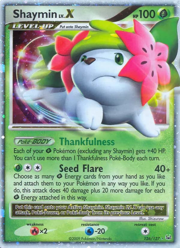 Shaymin #126 — Platinum