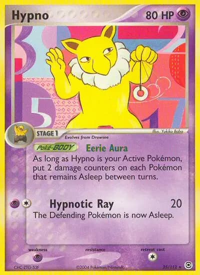 Hypno #25 — FireRed & LeafGreen