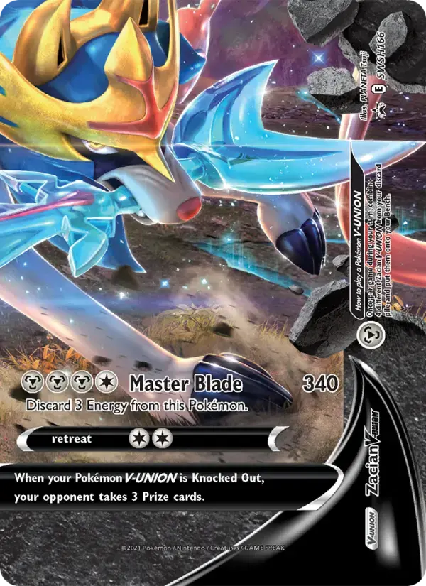 Zacian V-UNION #SWSH166 — Sword & Shield Promos